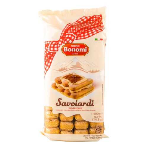 Печенье савоярди Forno Bonomi ladyfingers для тирамису 400 г в Магнолия
