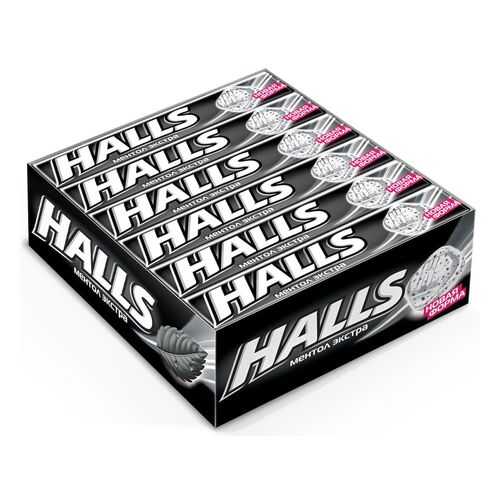 Карамель Halls ментол эвкалипт 12 шт в Магнолия
