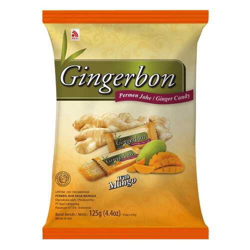 Конфеты Gingerbon имбирные с манго 125 г в Магнолия