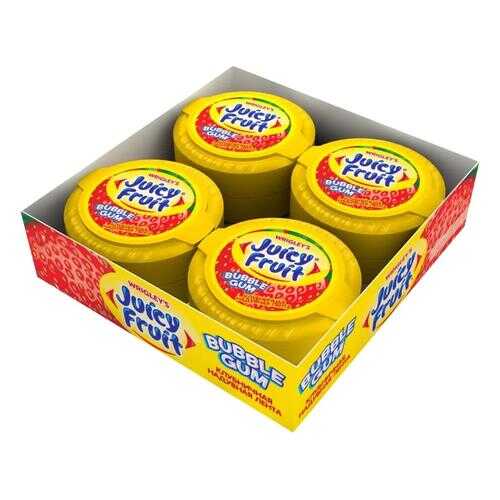 Надувная лента Juicy Fruit клубничная 8 штук 30 г в Магнолия