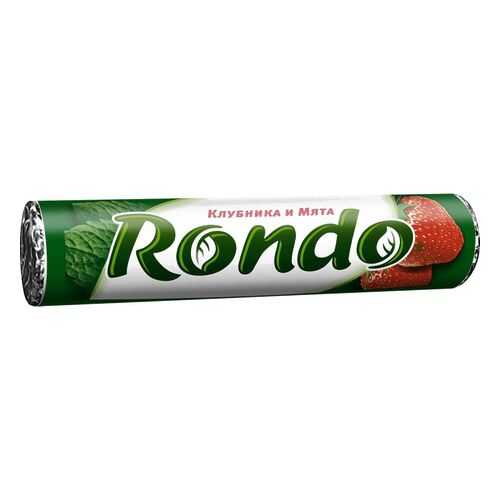 Освежающие конфеты Rondo клубника и мята 30 г в Магнолия