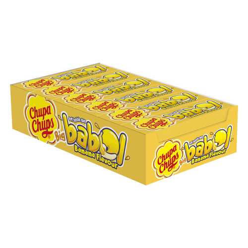 Жевательная резинка Chupa Chups big babol банан 21 г в Магнолия