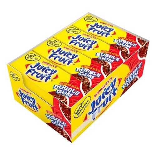Жевательная резинка Juicy Fruit клевая кола 24 штуки 13.8 г в Магнолия