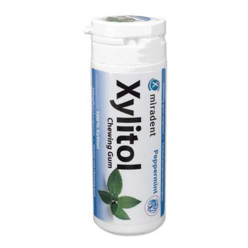 Жевательная резинка Miradent xylitol chewing gum перечная мята в Магнолия