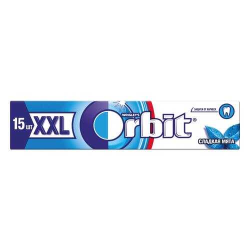 Жевательная резинка Orbit сладкая мята XXL 20 штук 20.4 г в Магнолия