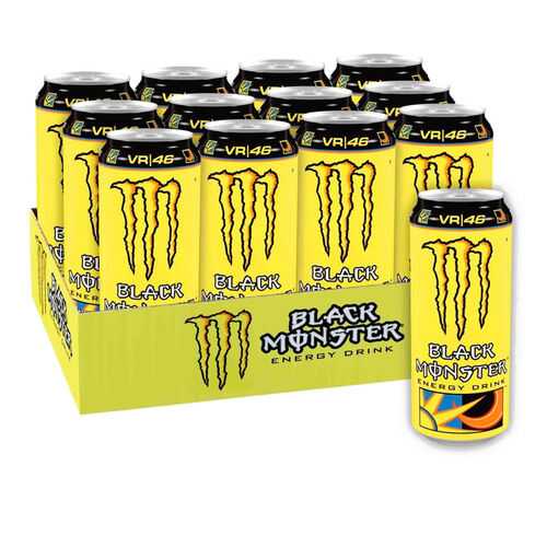 Энергетический напиток Black Monster VR46 Doctor 12 шт 449 мл в Магнолия