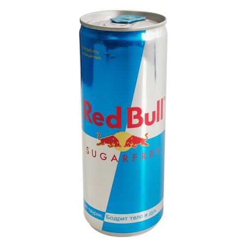 Напиток энергетический Red Bull без сахара жестяная банка 0.25 л в Магнолия