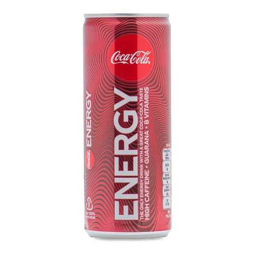 Напиток безалкогольный газированный Coca-Cola Energy 0.25л банка Великобритания в Магнолия