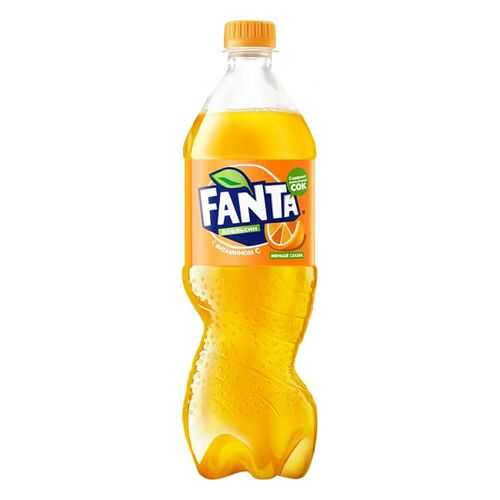 Напиток безалкогольный сильногазированный Fanta апельсин с витамином С пластик 0.9 л в Магнолия