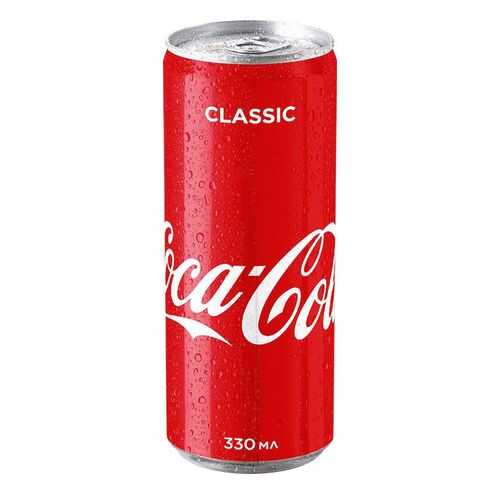 Напиток газированный Coca-Cola classic жестяная банка 0.33 л в Магнолия