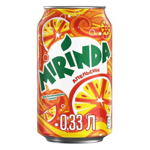 Напиток Mirinda апельсин жестяная банка 0.33 л в Магнолия