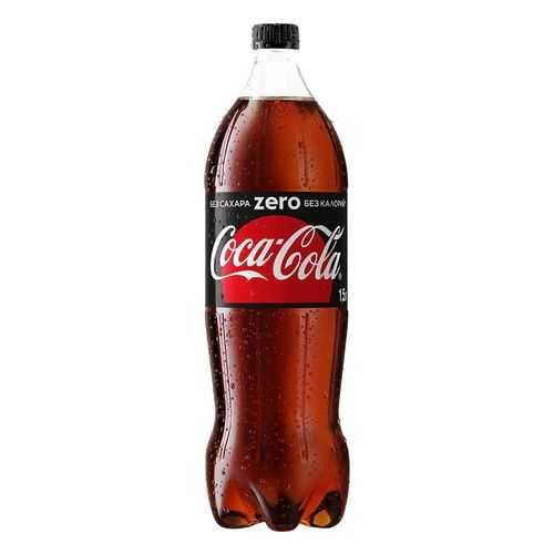 Напиток сильногазированный Coca-Cola zero безалкогольный пластик 1.5 л в Магнолия