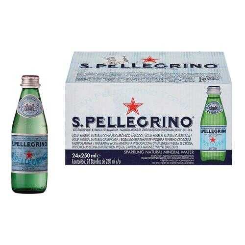 Минеральная вода газ S.Pellegrino 0.5 л стекло по 24 шт в Магнолия