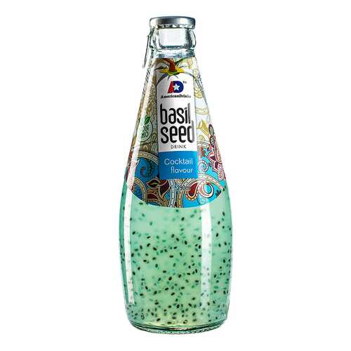 Напиток Basil Seed с ароматом фруктового коктейля стекло 0.29 л в Магнолия