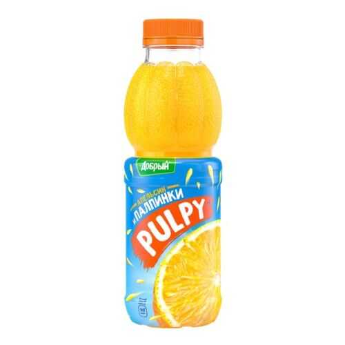 Напиток сокосодержащий апельсин Pulpy с мякотью 0.9 л в Магнолия