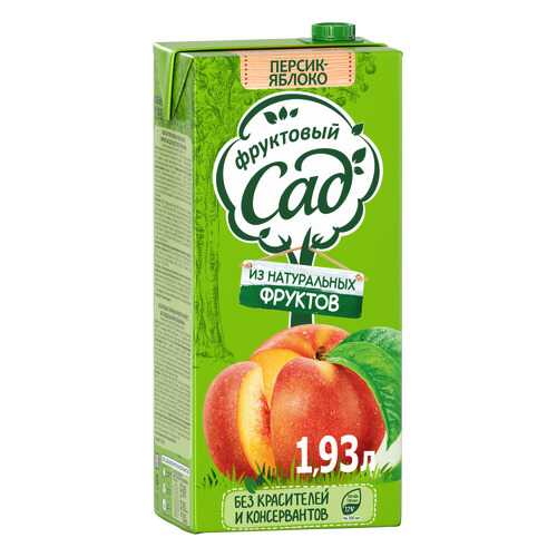 Нектар Фруктовый Сад яблоко-персик 1.93 л в Магнолия