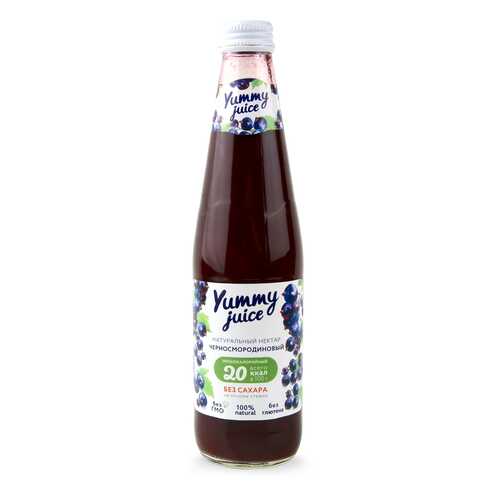 Нектар Yummy juice черносмородиновый без сахара в Магнолия