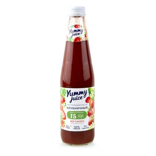 Нектар Yummy juice клубничный без сахара в Магнолия