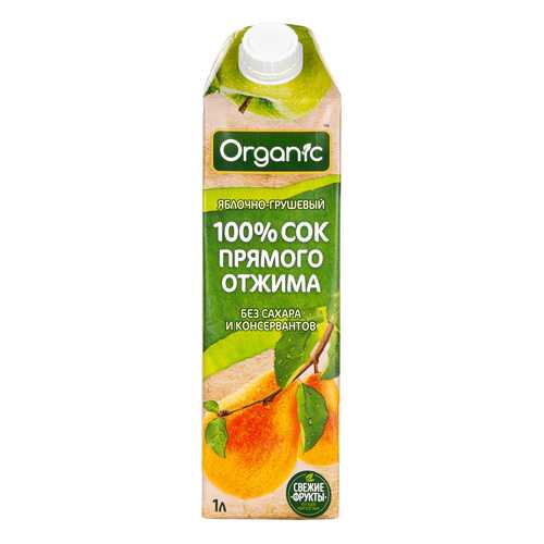 ORGAN'C Яблочно-грушевый сок прямого отжима, 1л в Магнолия