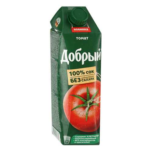 Сок ДОБРЫЙ Томат T-Pack 1л*4 шт в Магнолия