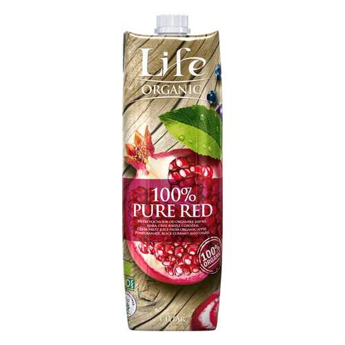 Сок Life premium Pure red мультифруктовый био organic 1 л в Магнолия