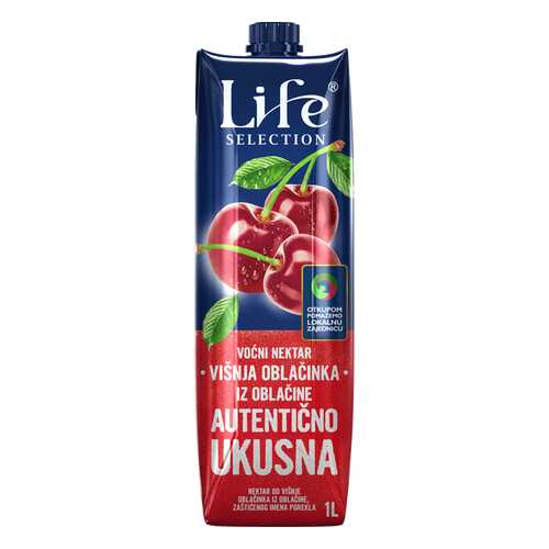 Сок Life premium вишневый 1 л в Магнолия