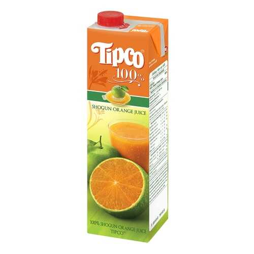 Сок TIPCO апельсиновый прямого отжима 1л Tetra Pack Таиланд в Магнолия